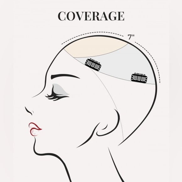 Uniwigs Airy Elegance Lace Top Human Hair Topper With Lace - Picture 11 of 14